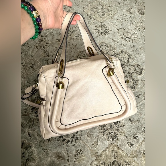 RARE❗️CHLOE PARATY- LARGE leather bag 🌷 - Picture 2 of 15